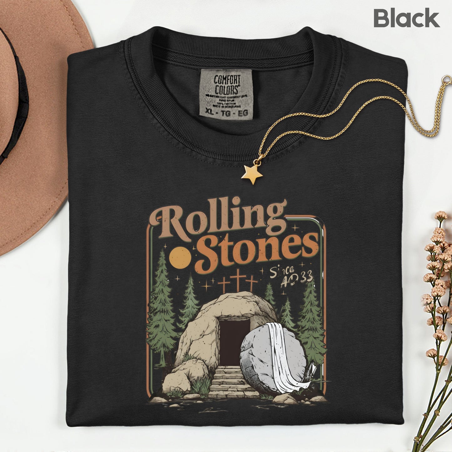 Rolling Christian Comfort Colors T Shirts
