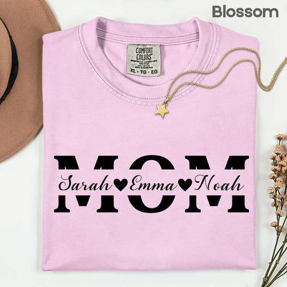Custom Mom Comfort Colors T Shirts
