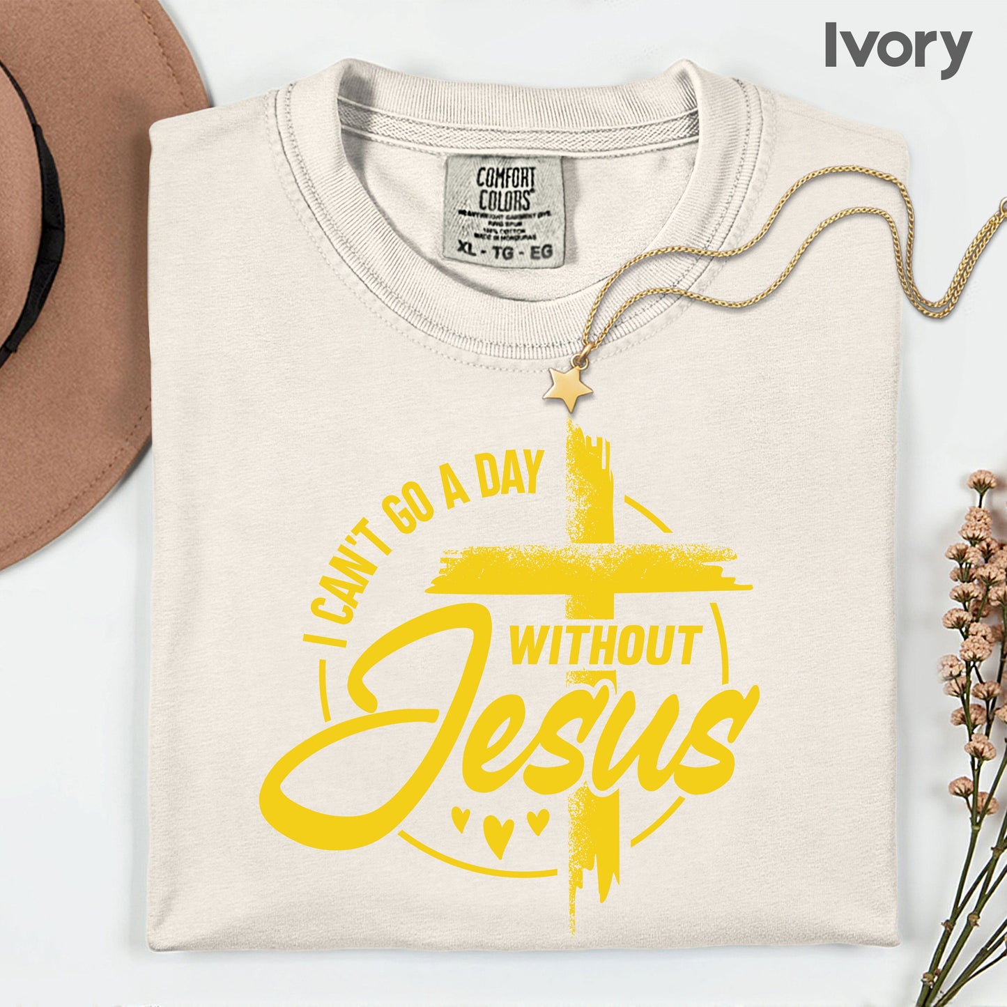 Christian Sweatshirts Jesus Comfort Colors Shirts Streetwear Pastor Gifts for Her Him Unisex Hoodies Catholic Clothing Baptism Tees