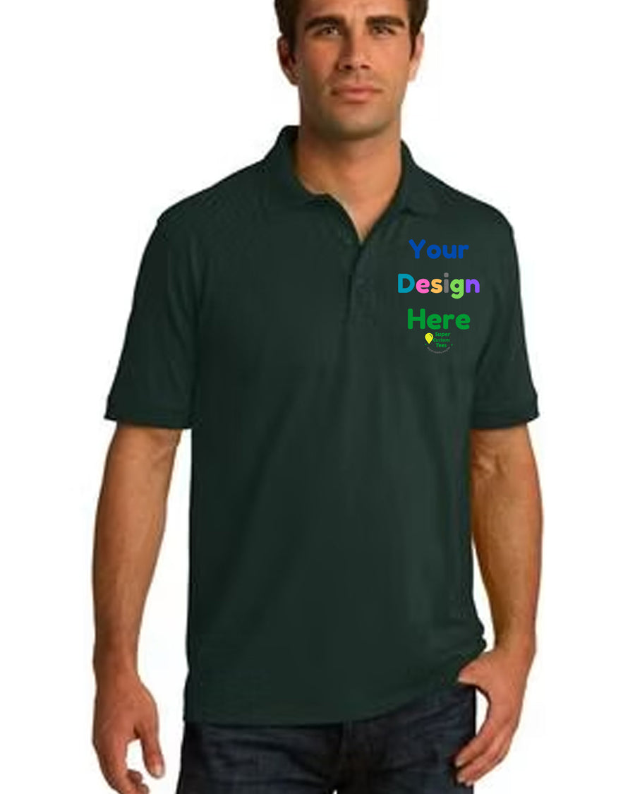 Port & Company KP55 - Core Blend Jersey Knit Polo T Shirt