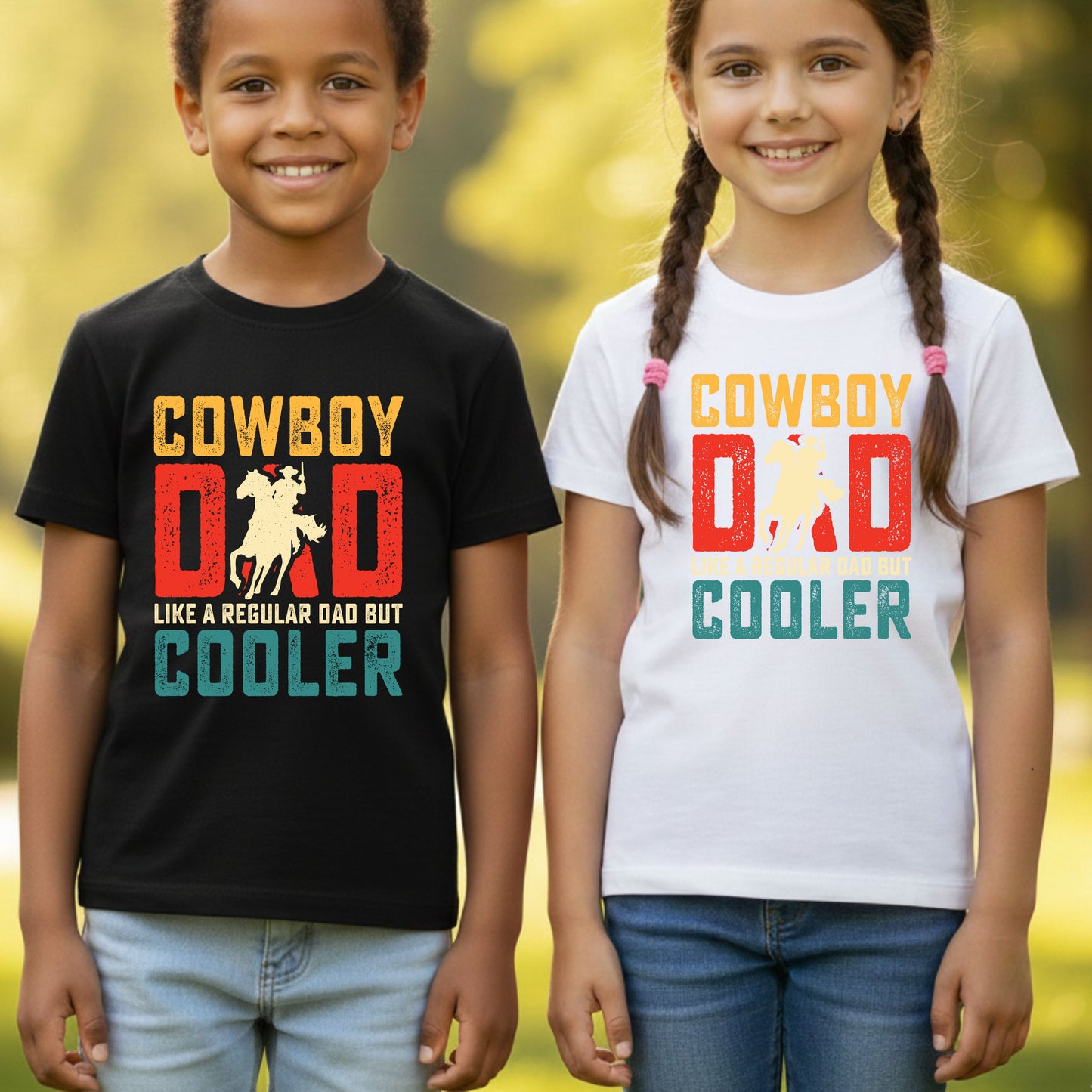 Cowboy Dad Comfort Colors T Shirt