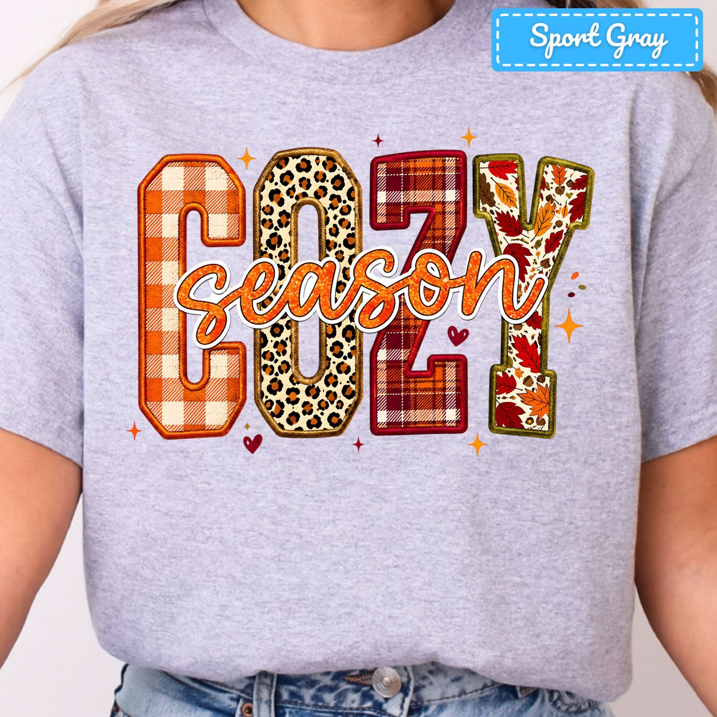 Cozy Season Fall Plaid Pumpkin T-Shirt, Autumn Sweatshirt