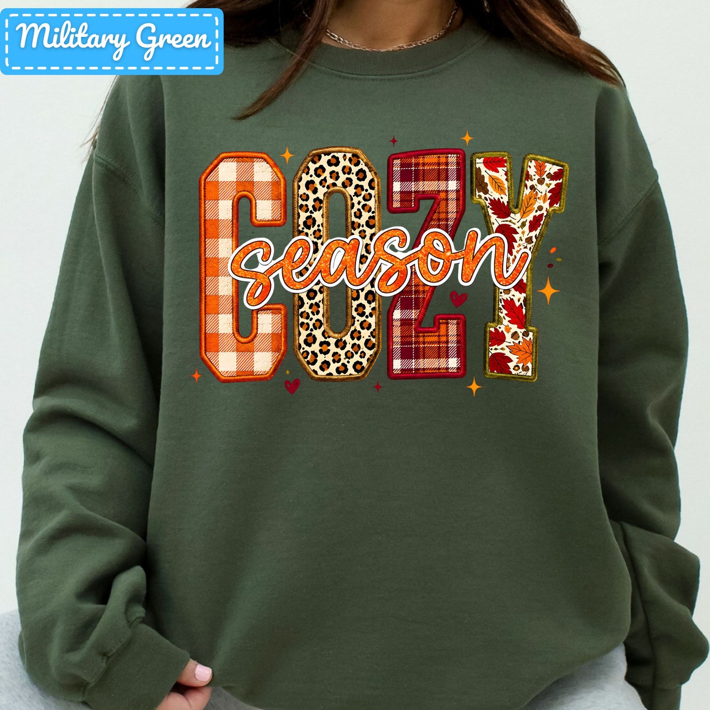 Cozy Season Fall Plaid Pumpkin T-Shirt, Autumn Sweatshirt