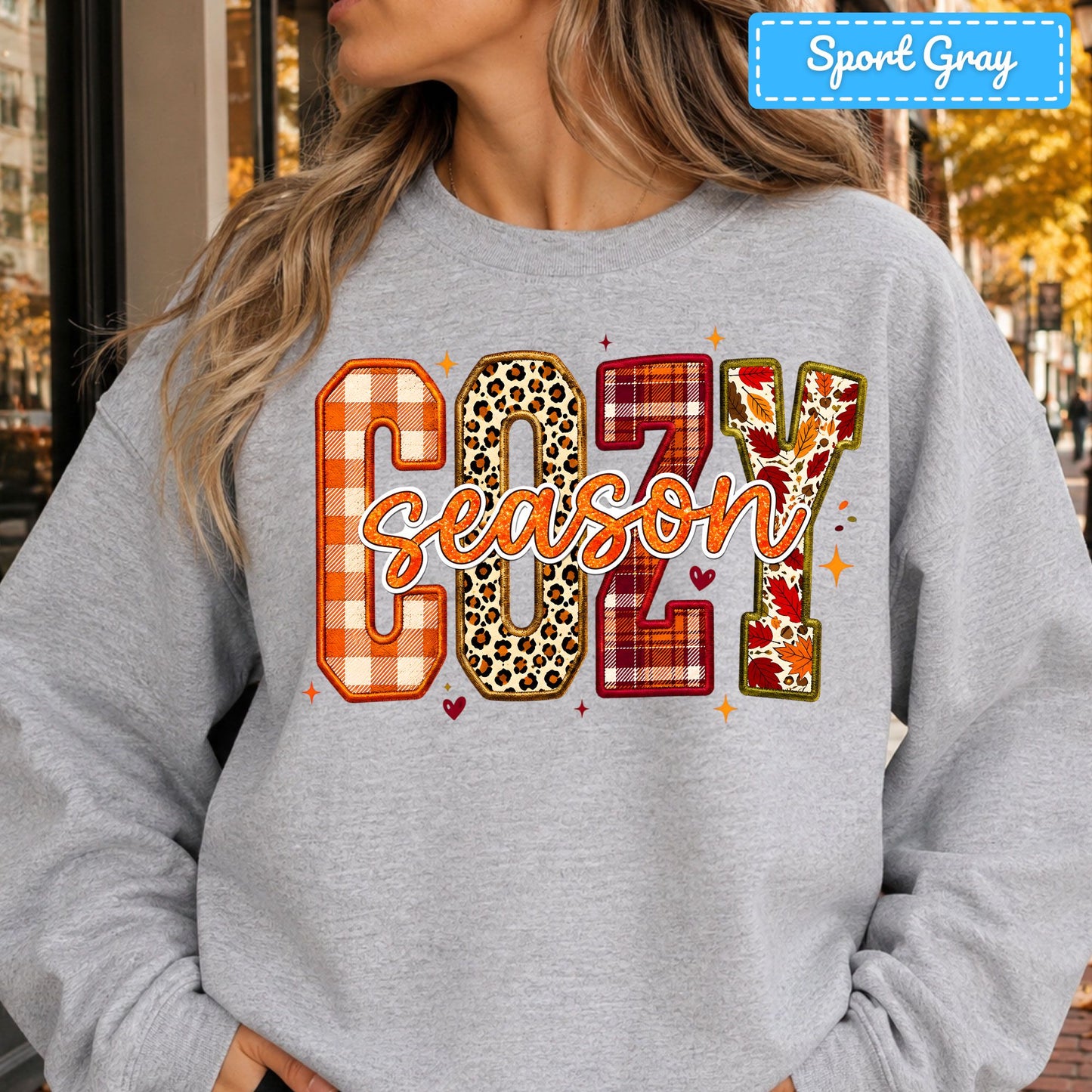 Cozy Season Fall Plaid Pumpkin T-Shirt, Autumn Sweatshirt