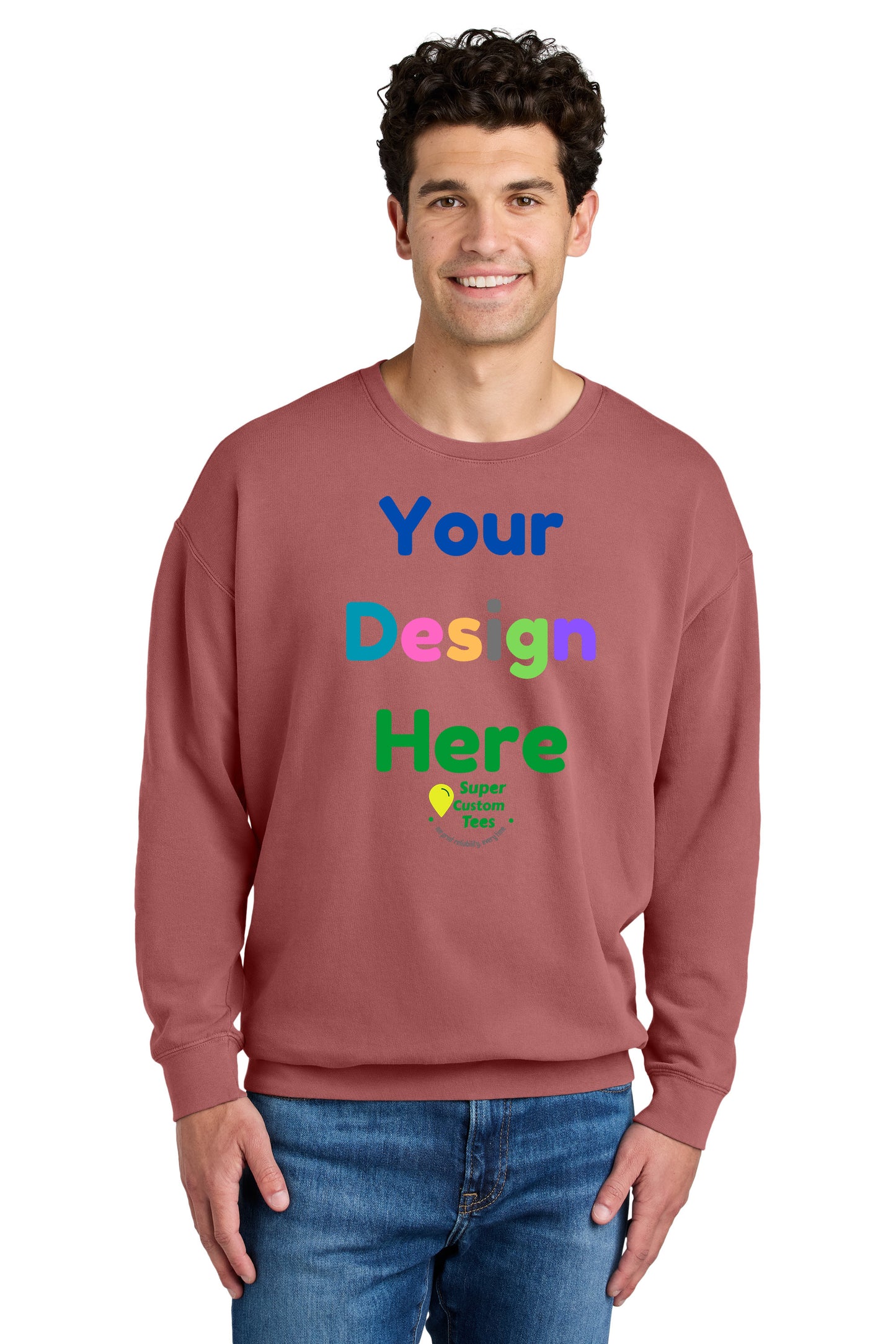 Comfort Colors 1466CC - Unisex Lighweight Cotton Crewneck Sweatshirts