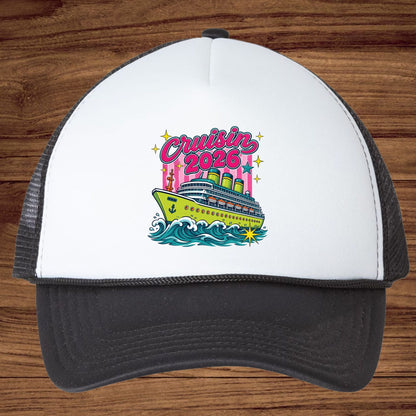Cruisin 2026 Retro Cruise Ship DTF Transfer
