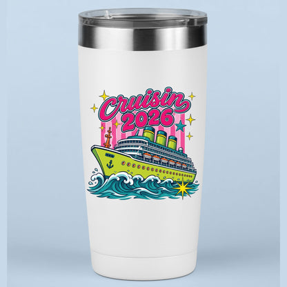 Cruisin 2026 Retro Cruise Ship DTF Transfer