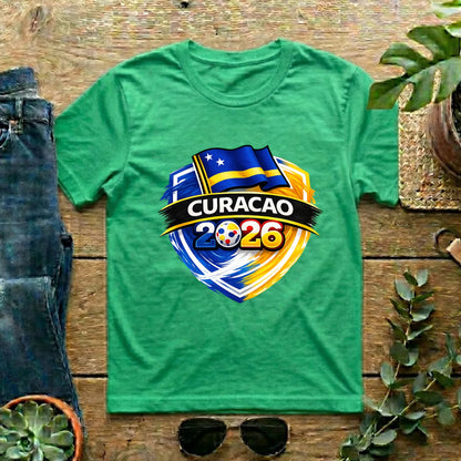 Curacao World Cup T Shirt Soccer Supporter Tees