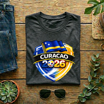 Curacao World Cup T Shirt Soccer Supporter Tees