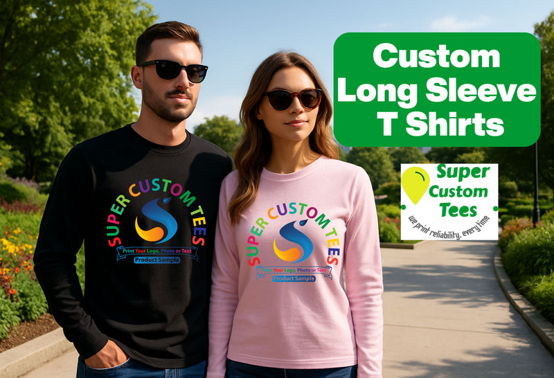 Custom Long Sleeve T Shirts