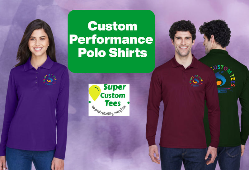 Custom Performance Polo Shirts