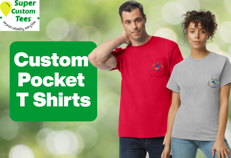 Custom Pocket T Shirts