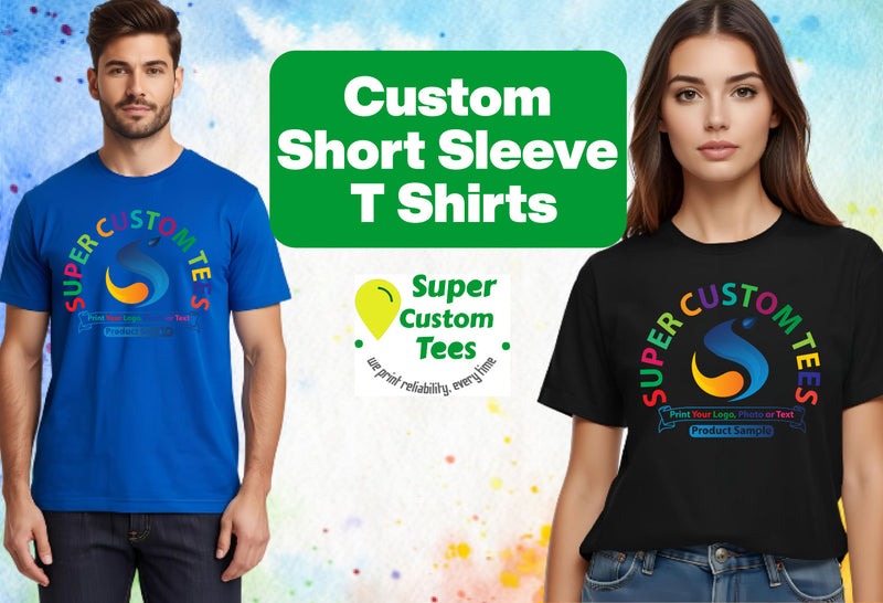 Custom Short Sleeve T Shirts