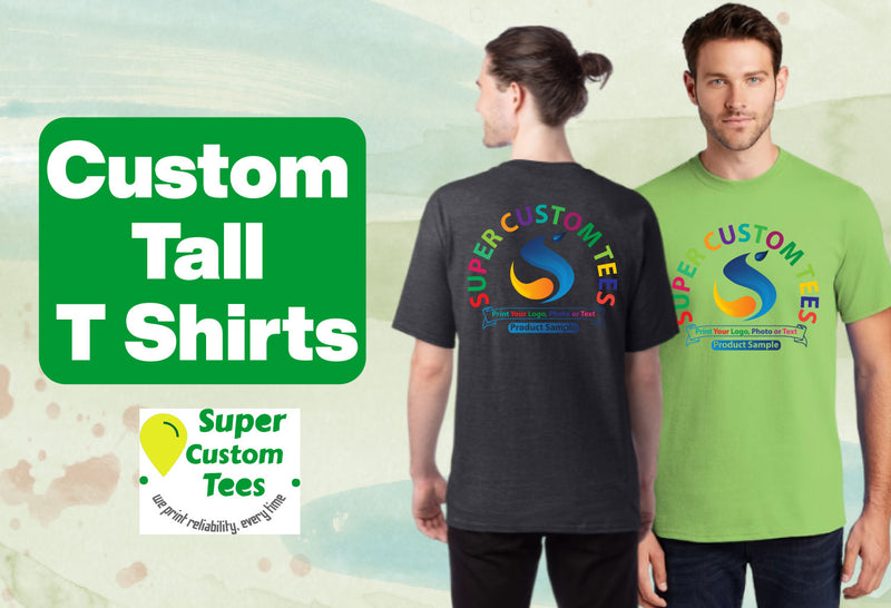 Custom Tall T Shirts