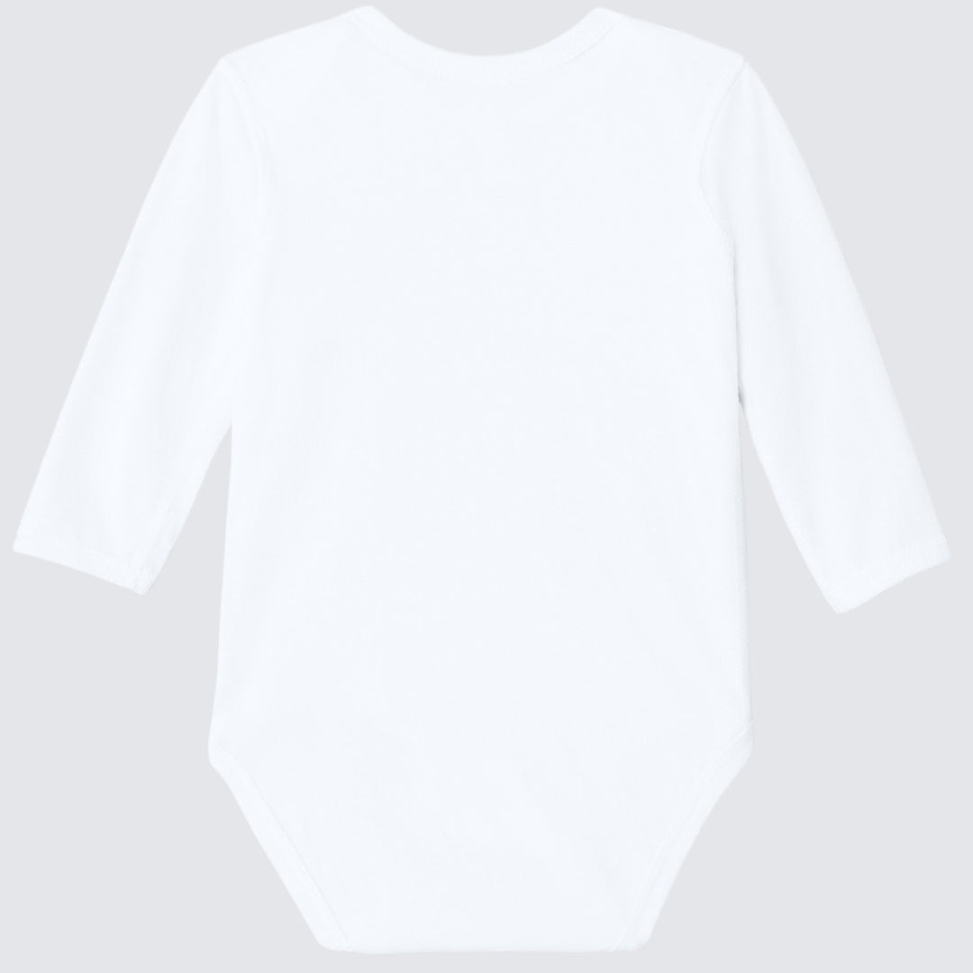 Custom Baby Bodysuit – Long Sleeve Infant Bodysuit | Rabbit Skins RS4421