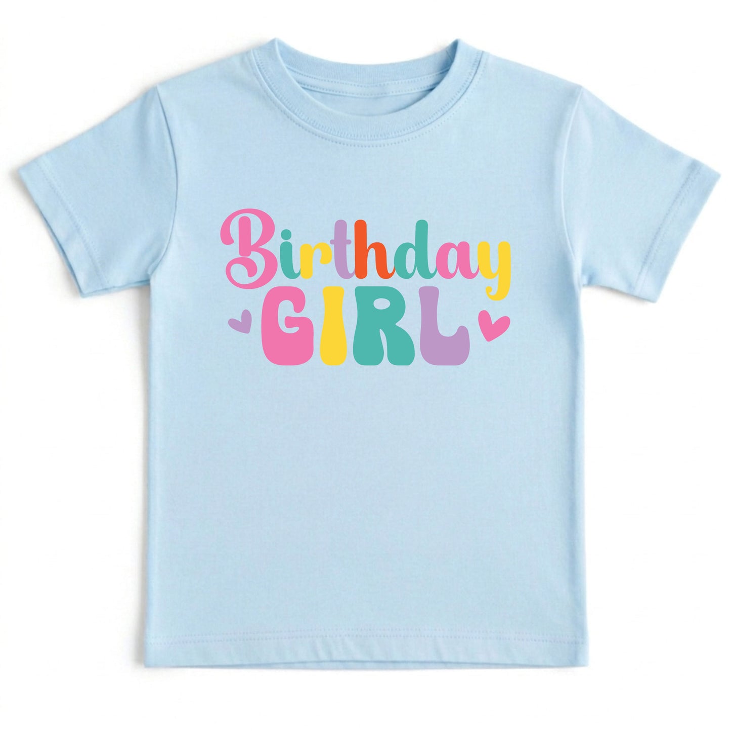 Custom Birthday Girl Shirt Retro Birthday Toddler Tee Cute Kids Birthday Outfit Childrens Birthday Gift Groovy Party Shirt