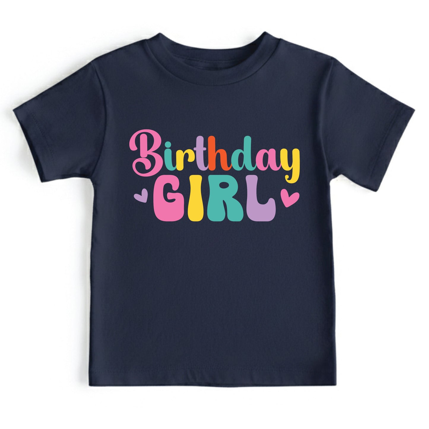Custom Birthday Girl Shirt Retro Birthday Toddler Tee Cute Kids Birthday Outfit Childrens Birthday Gift Groovy Party Shirt
