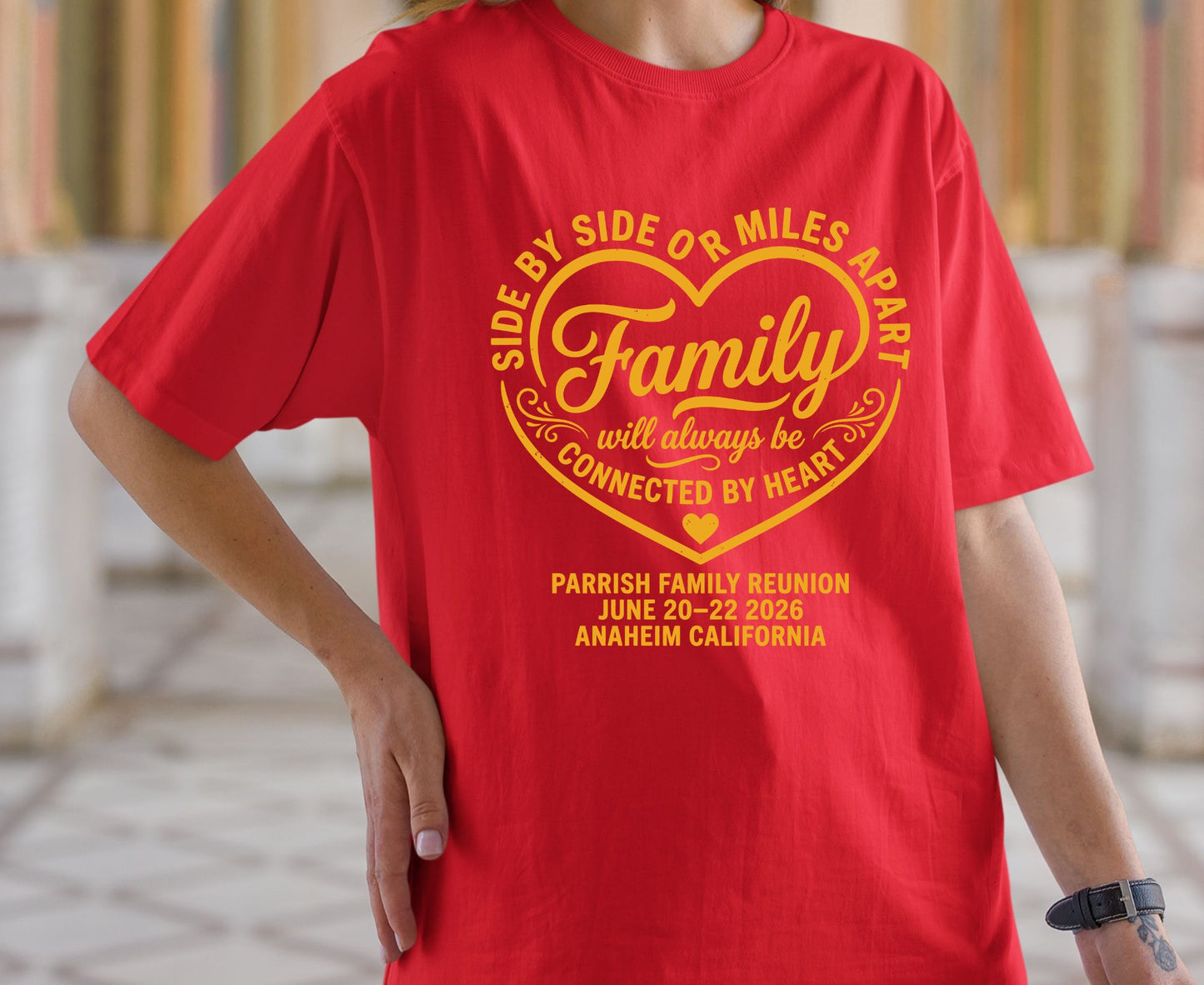Custom Family Reunion T Shirt