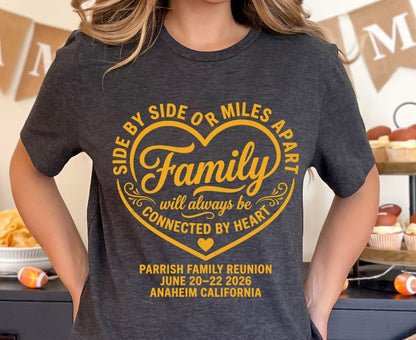 Custom Family Reunion T Shirt