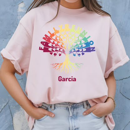 Custom Family Reunion T Shirts Personalized Family Name Tees Family Trip Shirts For Adult Youth Baby Family Gathering Gift Tees