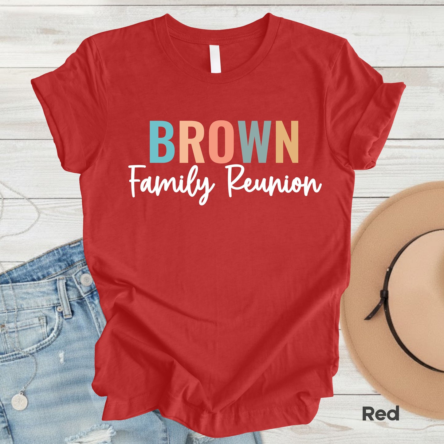 Custom Family Reunion T Shirts Personalized Family Name Tees Family Trip Shirts For Adult Youth Toddler Family Gathering Gift Matching Tees