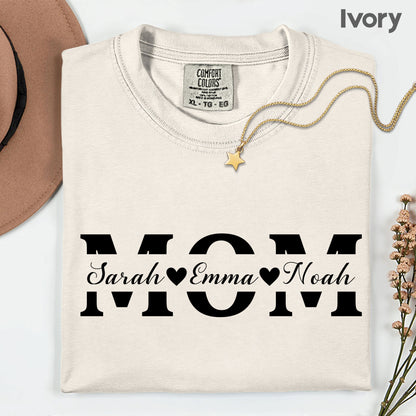 Custom Mom Comfort Colors T Shirts