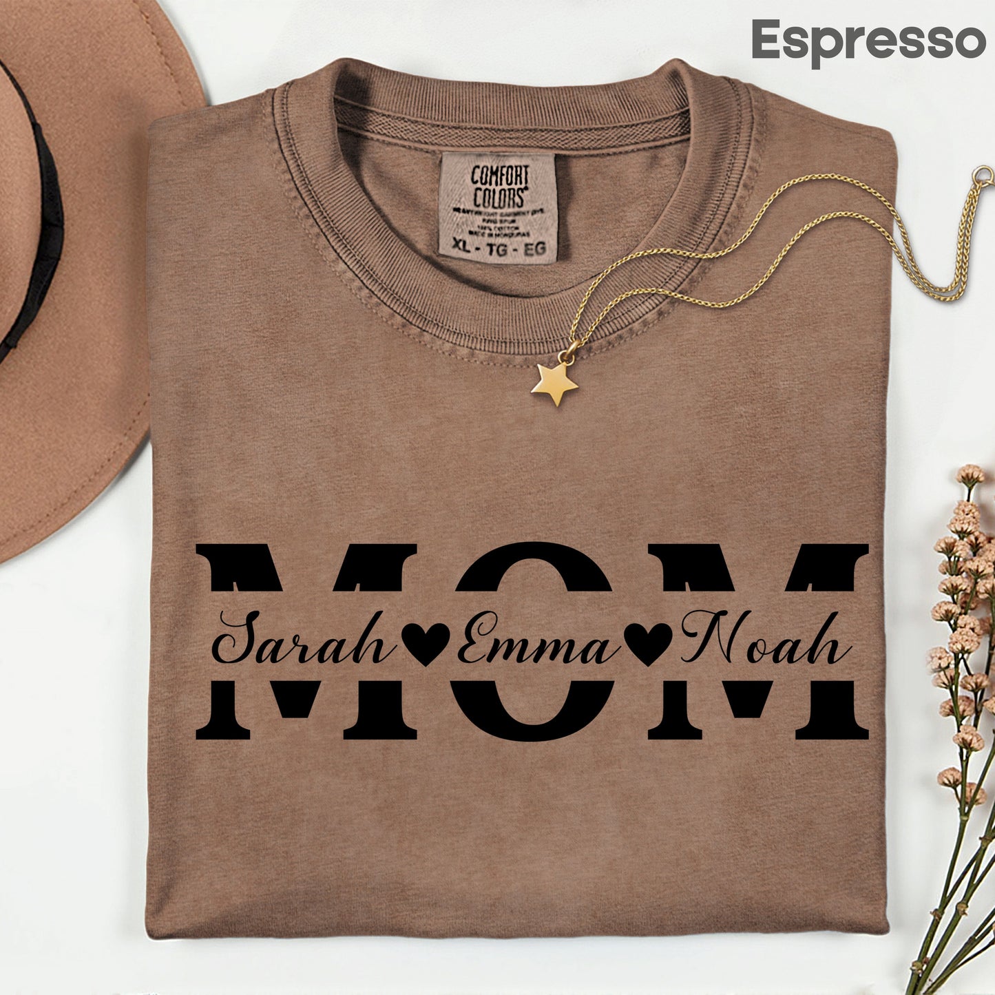 Custom Mom Comfort Colors T Shirts