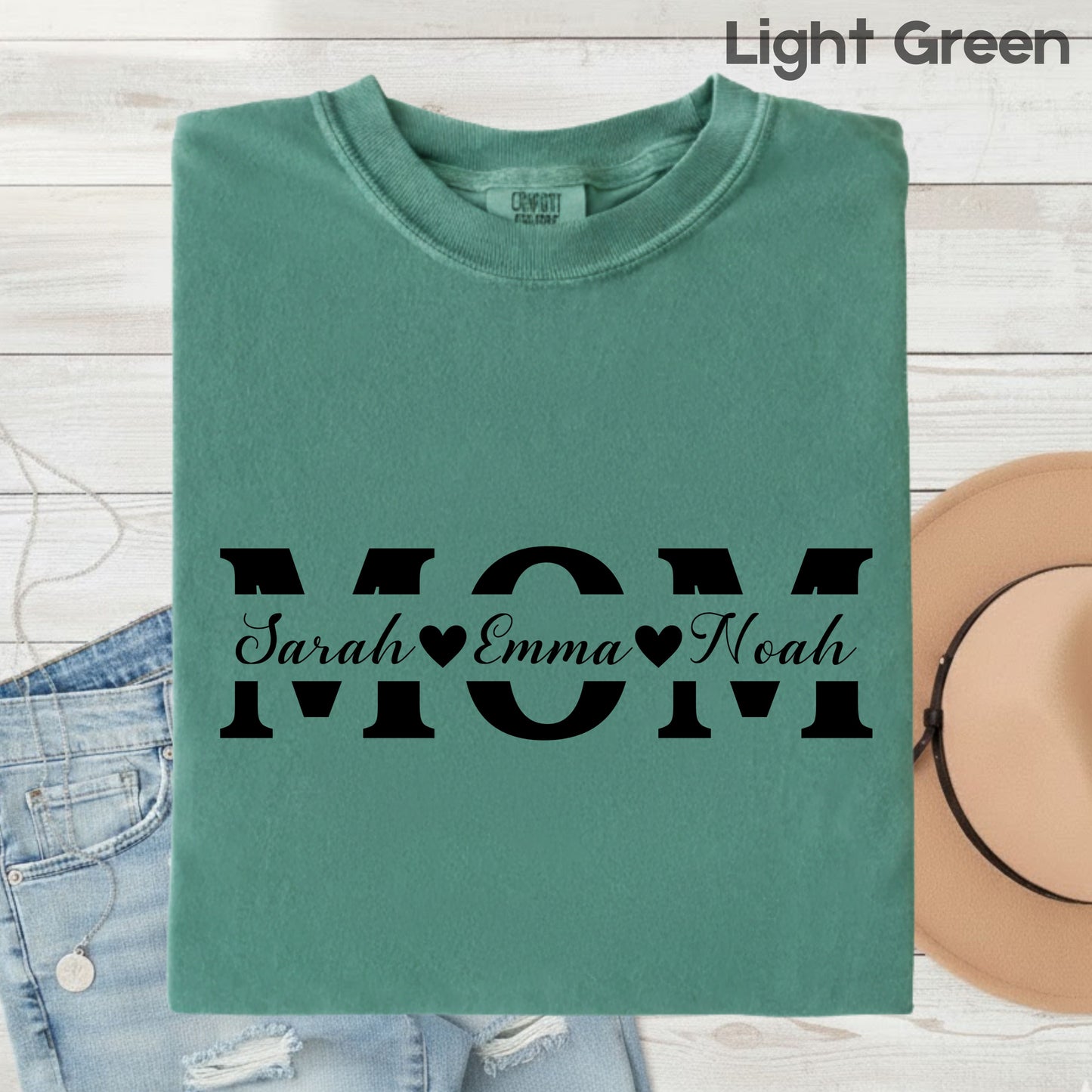 Custom Mom Comfort Colors T Shirts