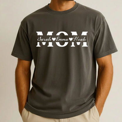 Custom Mom Comfort Colors T Shirts