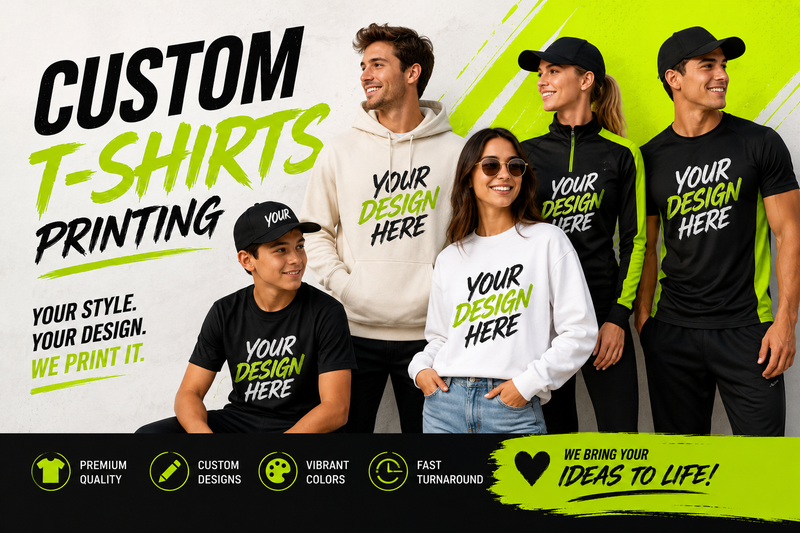 Custom Printed Apparel