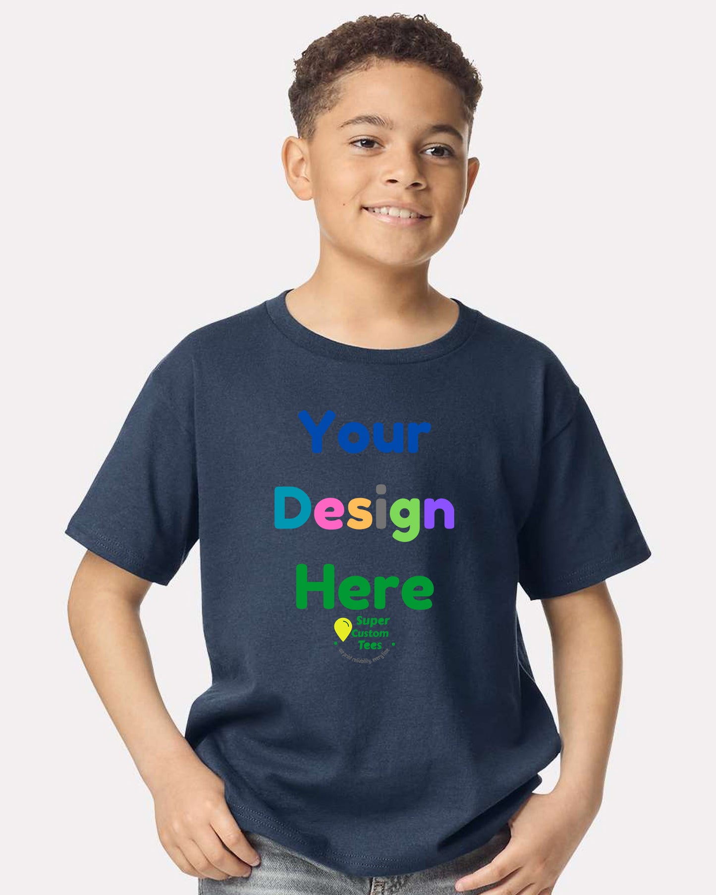 Gildan 5000B - Custom Youth Heavy Cotton T-Shirts