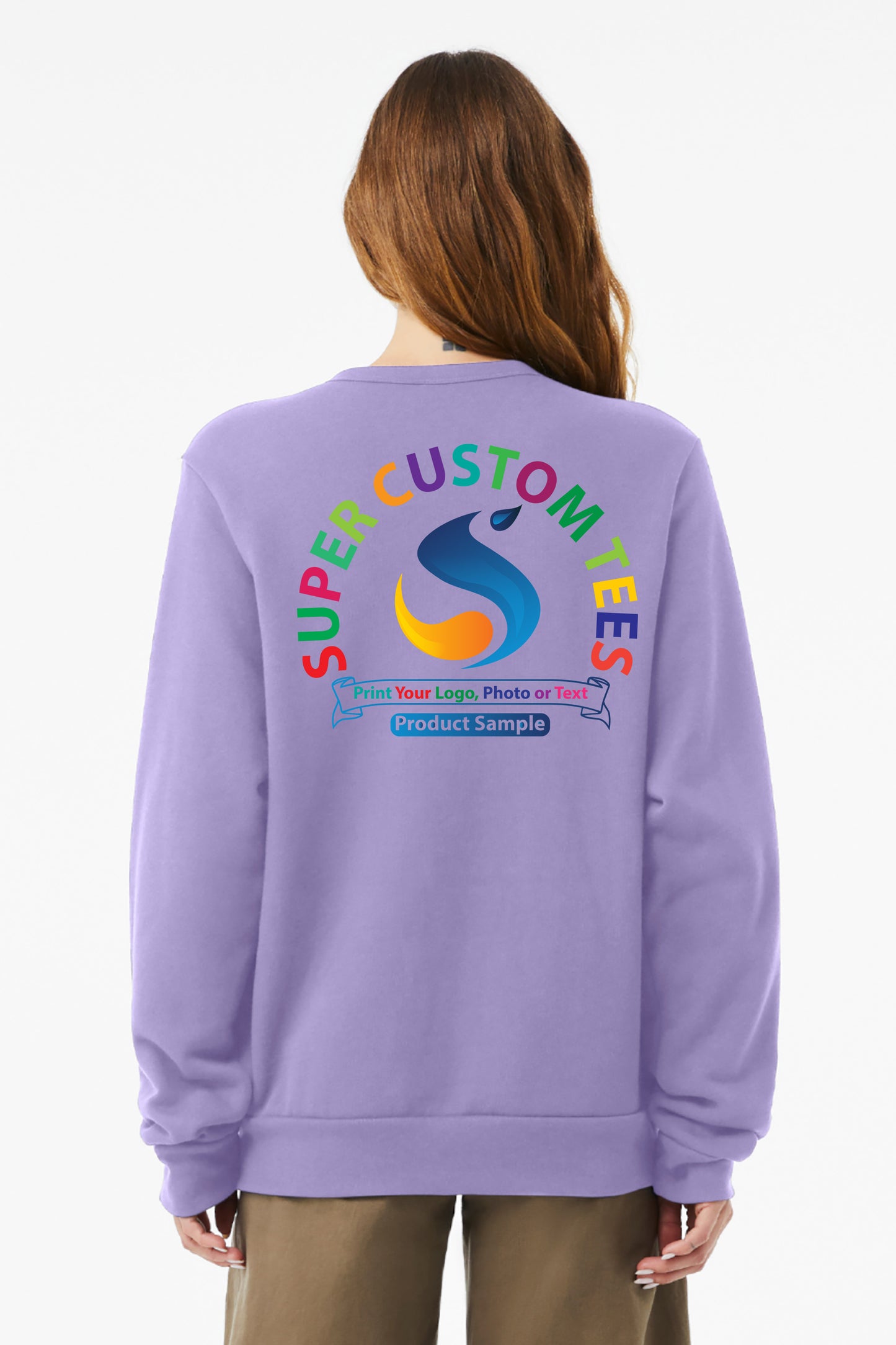 Bella + Canvas 3911 - Unisex Sponge Fleece Classic Crewneck Sweatshirts