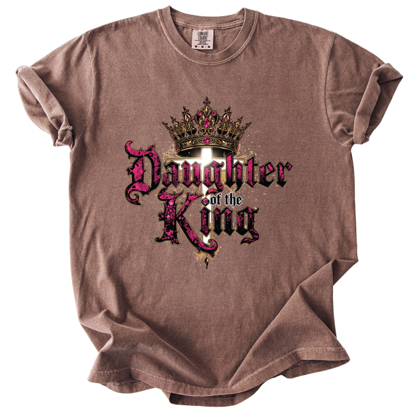 Daughter of the King Christian Comfort Colors T Shirt