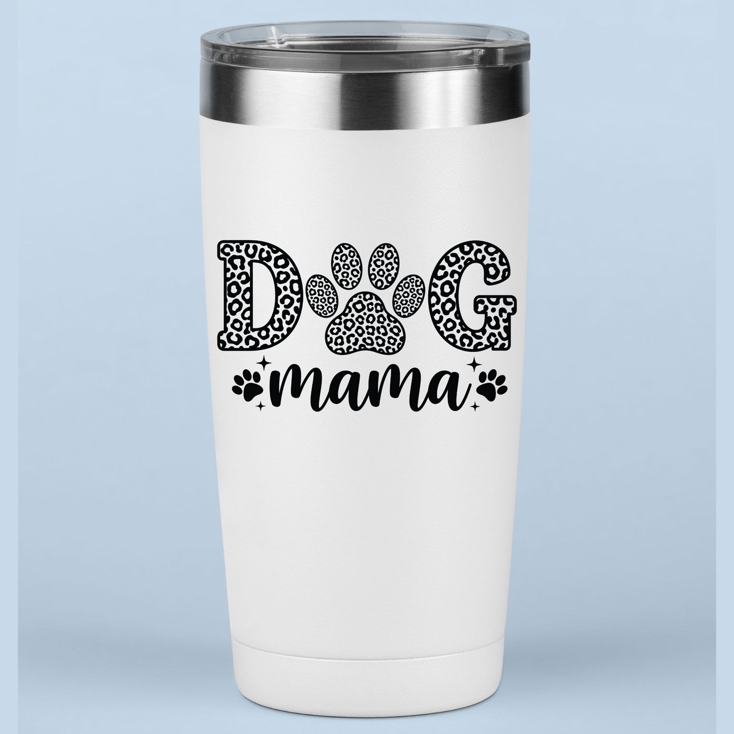 Dog Mama Leopard Paw DTF Transfer