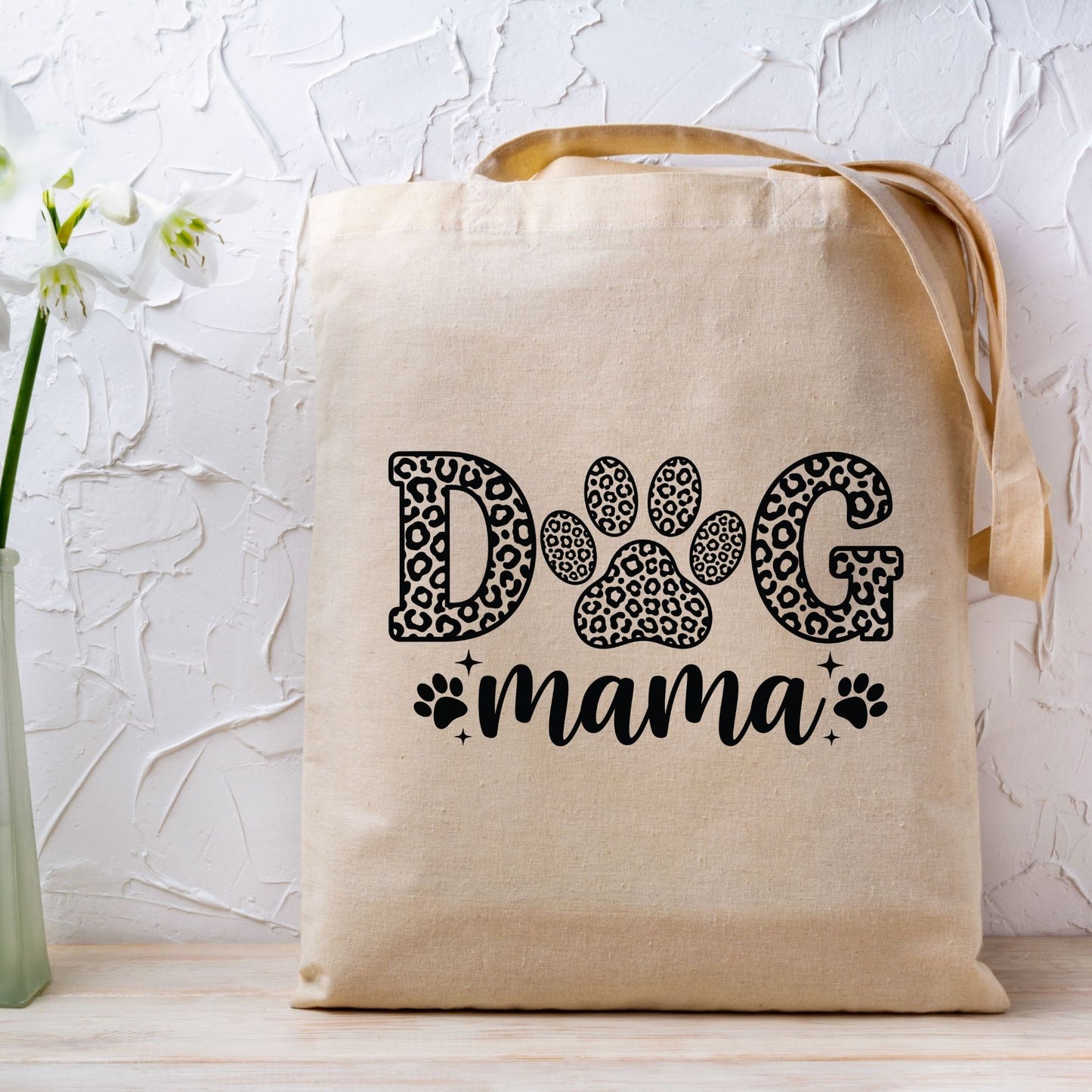 Dog Mama Leopard Paw DTF Transfer