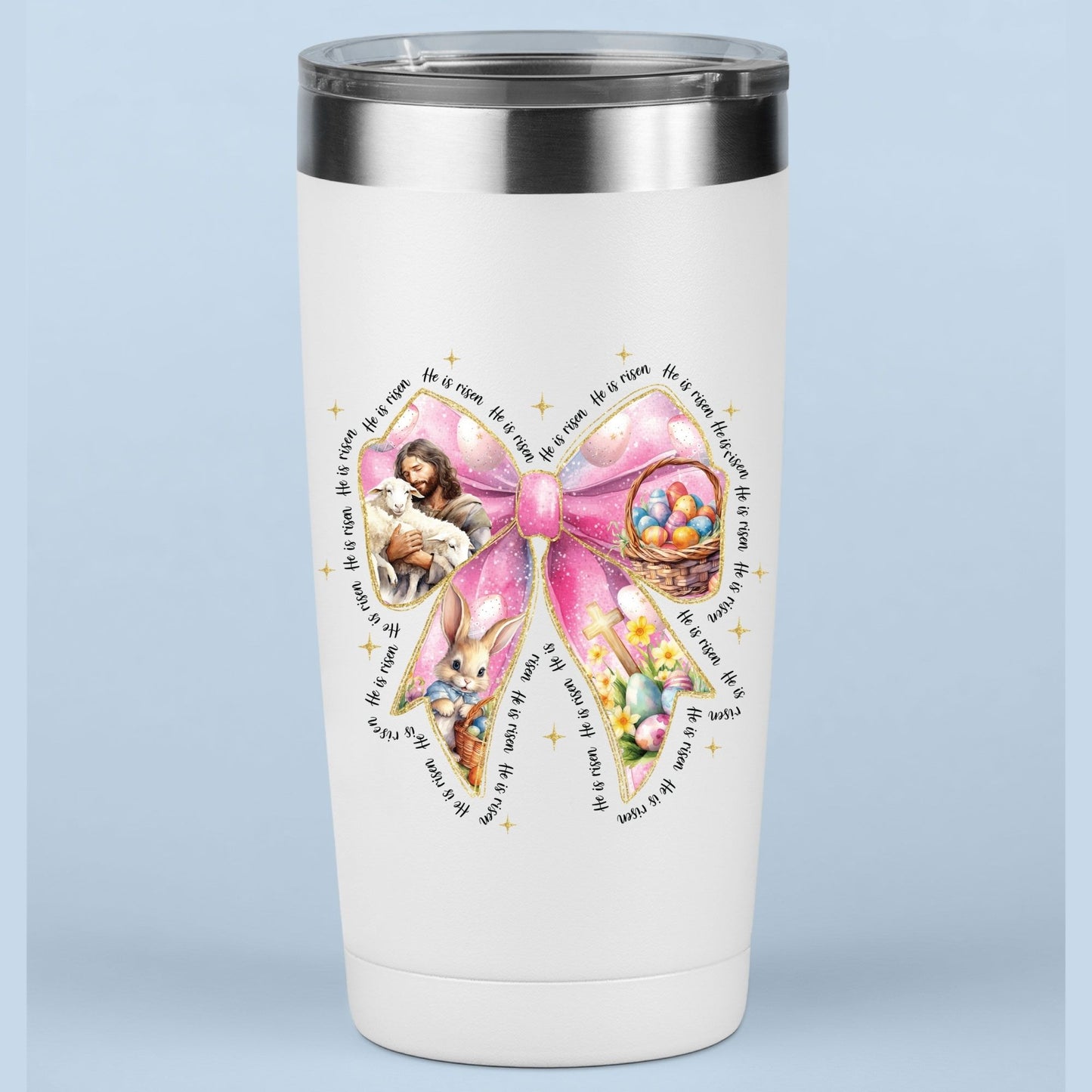 Easter Coquette Bow DTF Transfer ready to Press