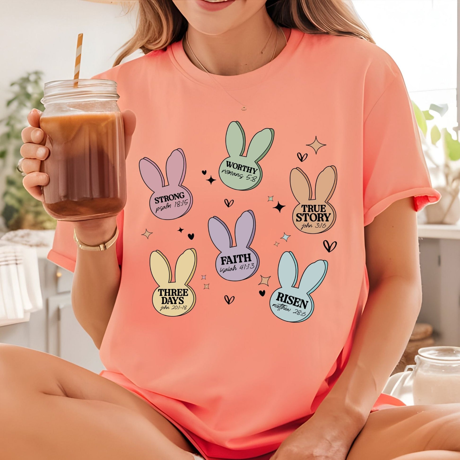 Easter Day DTF Transfer ready to Press Faith Based Apparel Heat Transfer for Shirts Christian Trendy Jesus is Alive UV Sticker Prints