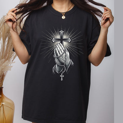 Easter Praying Hands Christian DTF Transfer ready to Press Love Like Jesus Heat Transfer for Shirts Bible Verse UV Sticker Print