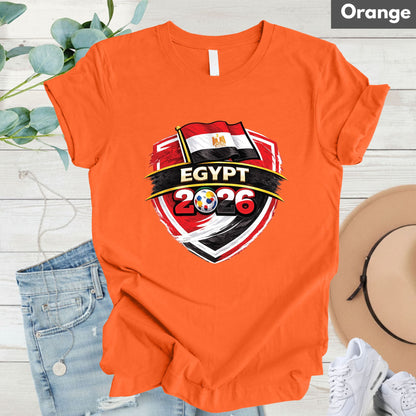 Egypt World Cup T Shirt Soccer Supporter Tees