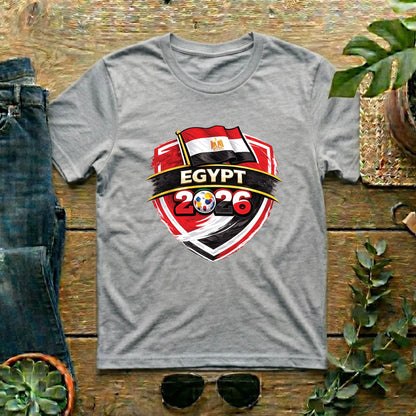 Egypt World Cup T Shirt Soccer Supporter Tees