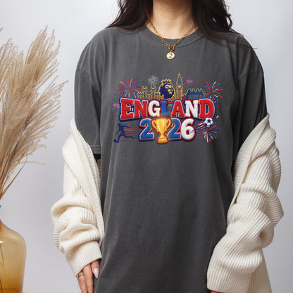 England World Cup 2026 DTF Transfer