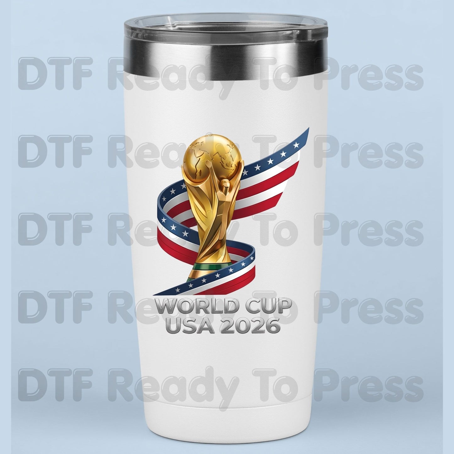 FIFA World Cup 2026 DTF Transfer Ready to Press Soccer Ball USA Canada Mexico Football Shirt Design Heat Transfer Fan Gift UV Sticker