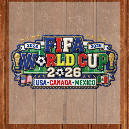 FIFA World Cup 2026 DTF Transfer Ready to Press USA Canada Mexico Soccer Heat Transfer For Shirts Football Supporter UV Sticker Prints
