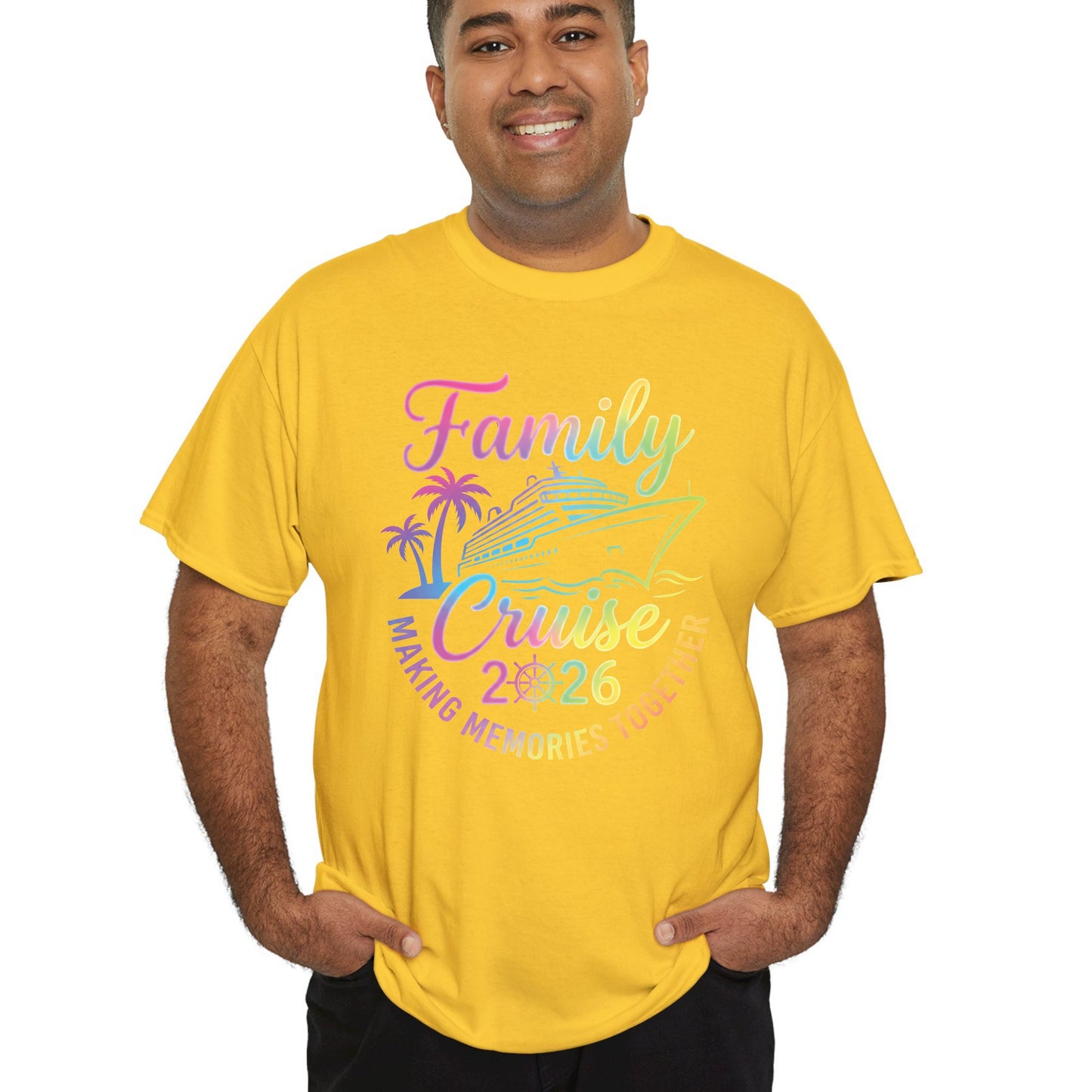 Family Cruise 2026 T Shirt Making Memories Together Tee Family Vacation Shirts Adult Youth Toddler Cruise Trip Gift Matching Family Outfits