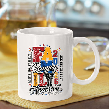 Family Reunion 2026 Anderson Retro DTF Transfer Ready to Press