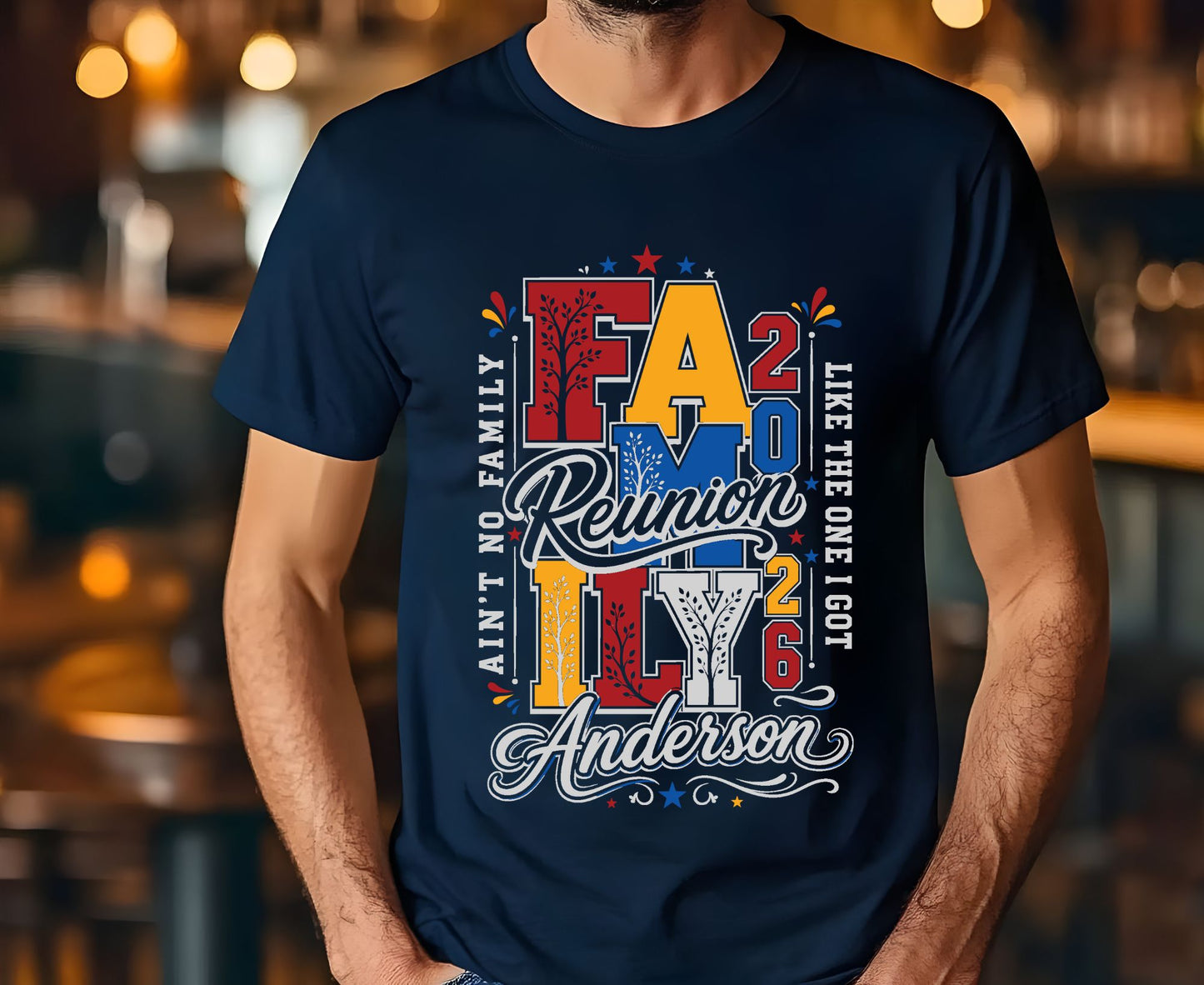 Family Reunion 2026 T Shirt Custom Family Name Tree Tee Aint No Family Like The One I Got Shirt Personalized Family Matching Tops