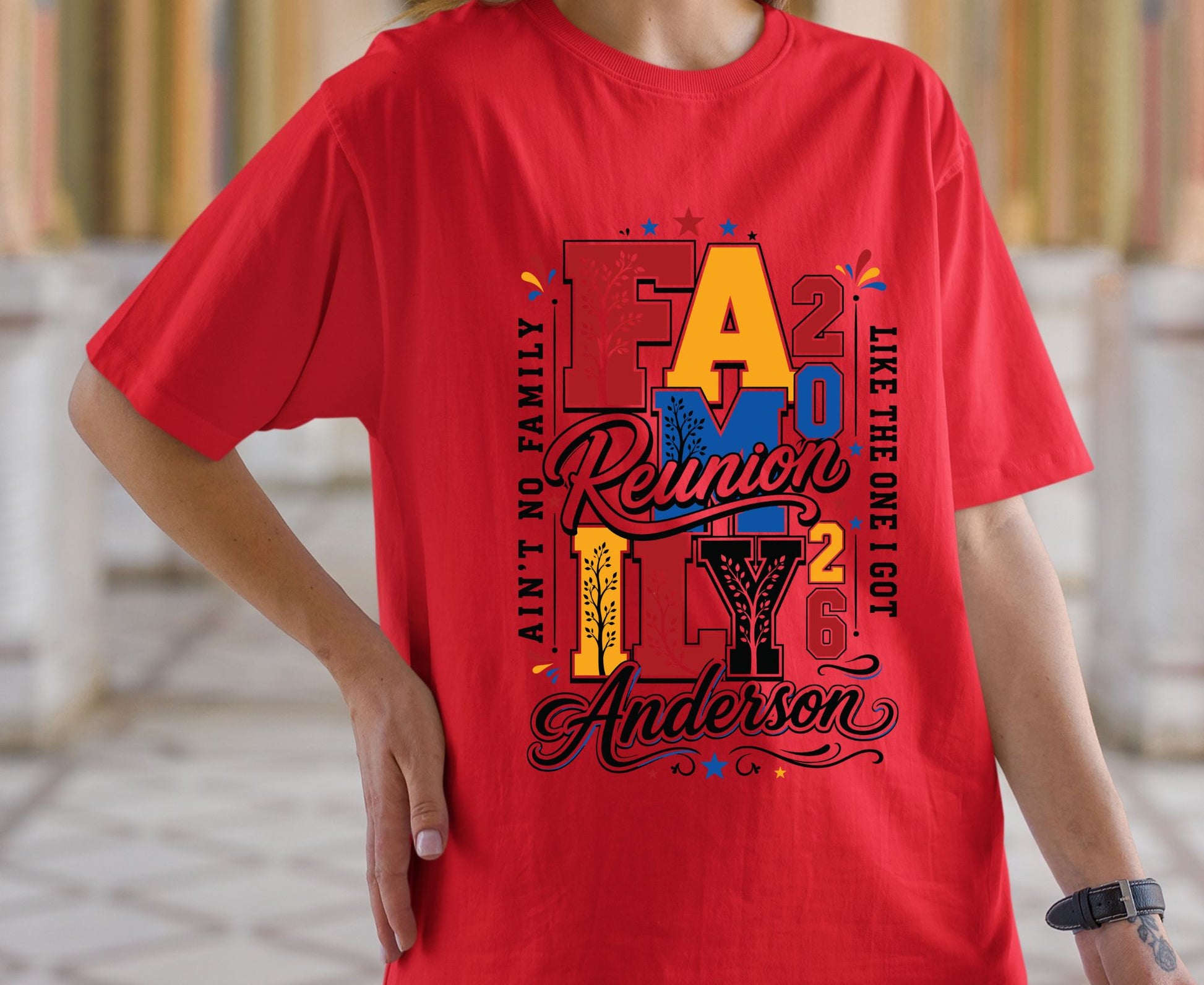 Family Reunion 2026 T Shirt Custom Family Name Tree Tee Aint No Family Like The One I Got Shirt Personalized Family Matching Tops