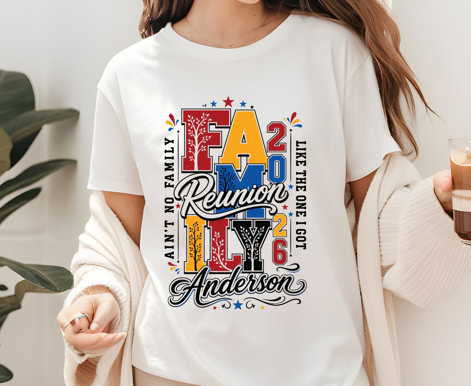 Family Reunion 2026 T Shirt Custom Family Name Tree Tee Aint No Family Like The One I Got Shirt Personalized Family Matching Tops