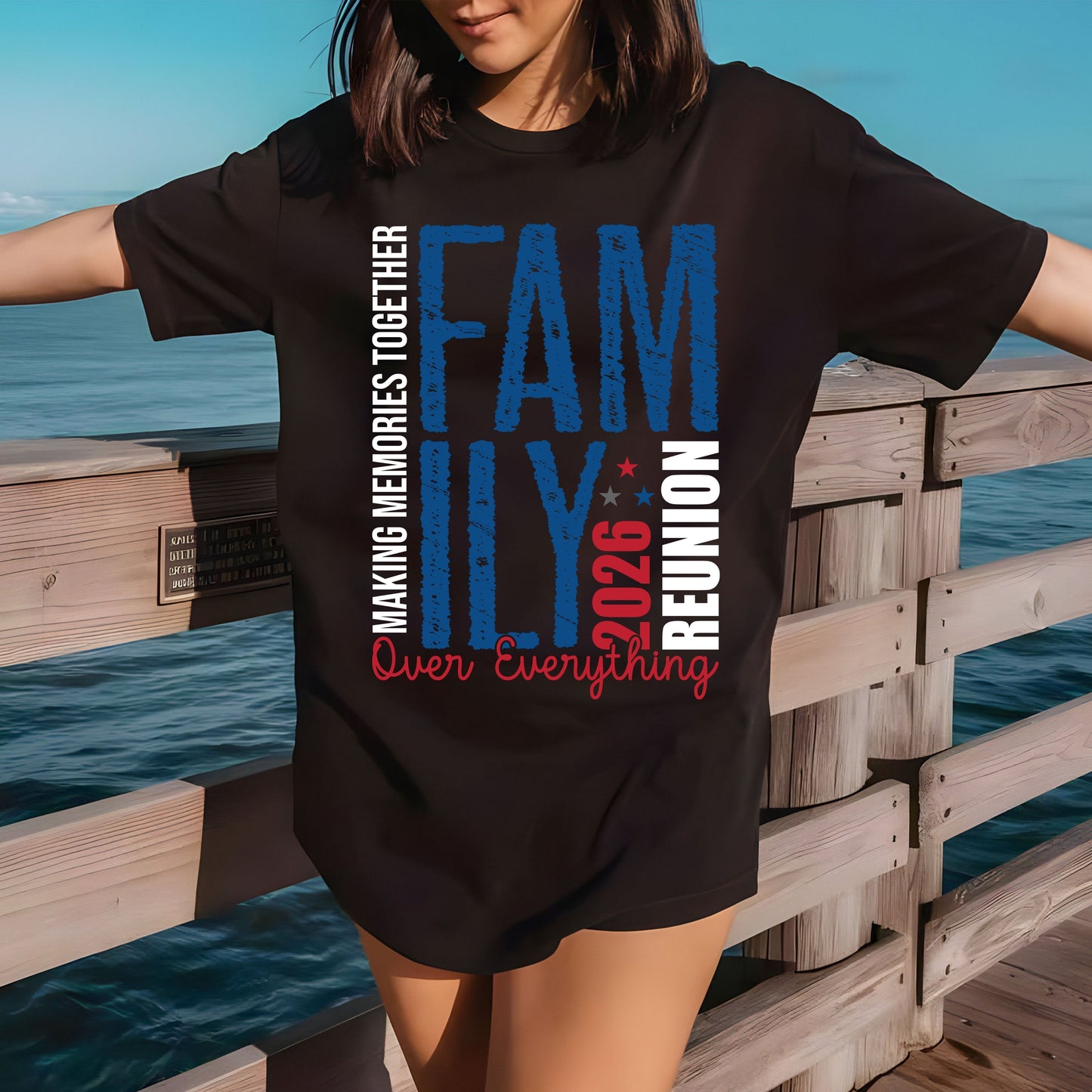 Family Reunion 2026 T Shirt Making Memories Together Tee Family Over Everything Shirts Adult Youth Toddler Family Gathering Gift Matching Tees