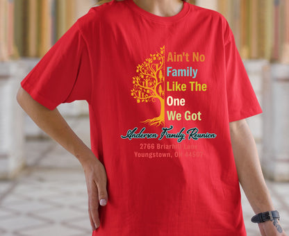 Family Reunion T Shirt Custom Family Reunion 2026 Tee